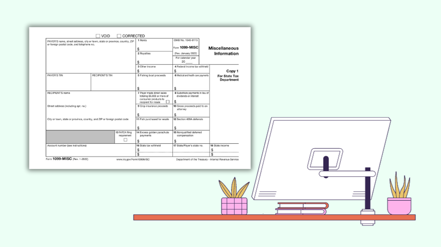 Free Blank 1099 Form - Filling Instructions